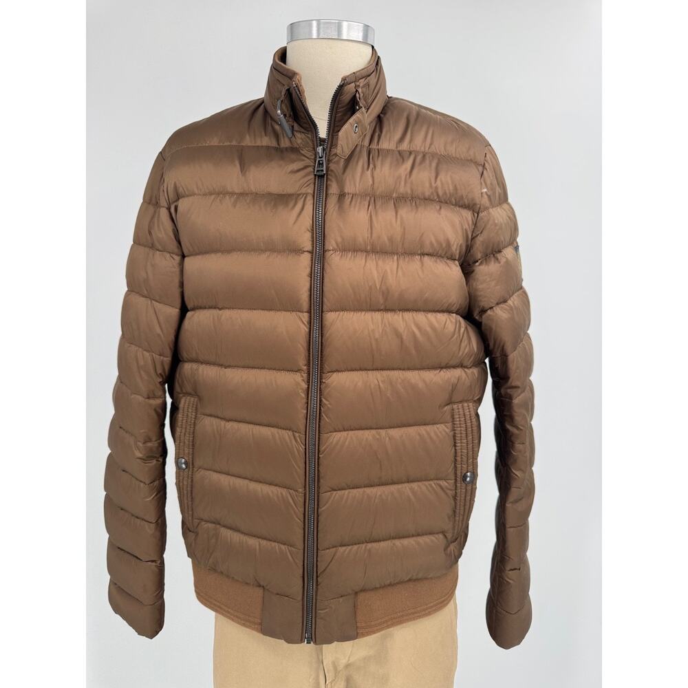 Belstaff Brown Circuit Down Jacket, Men's Size IT/EU 50/(UK/US 40 (coat100thrif - Picture 2 of 10